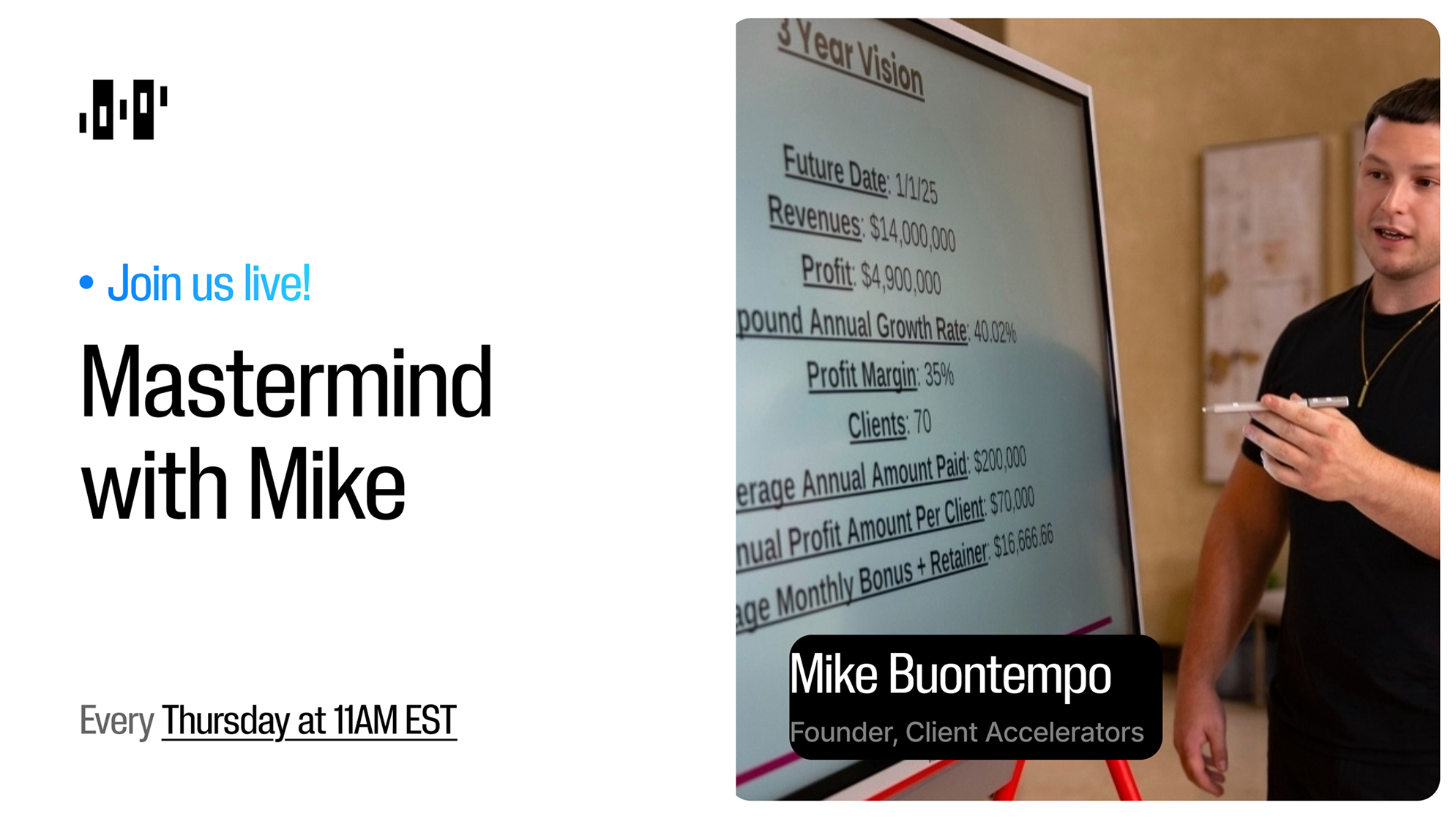 Live Q&A with Mike Buontempo