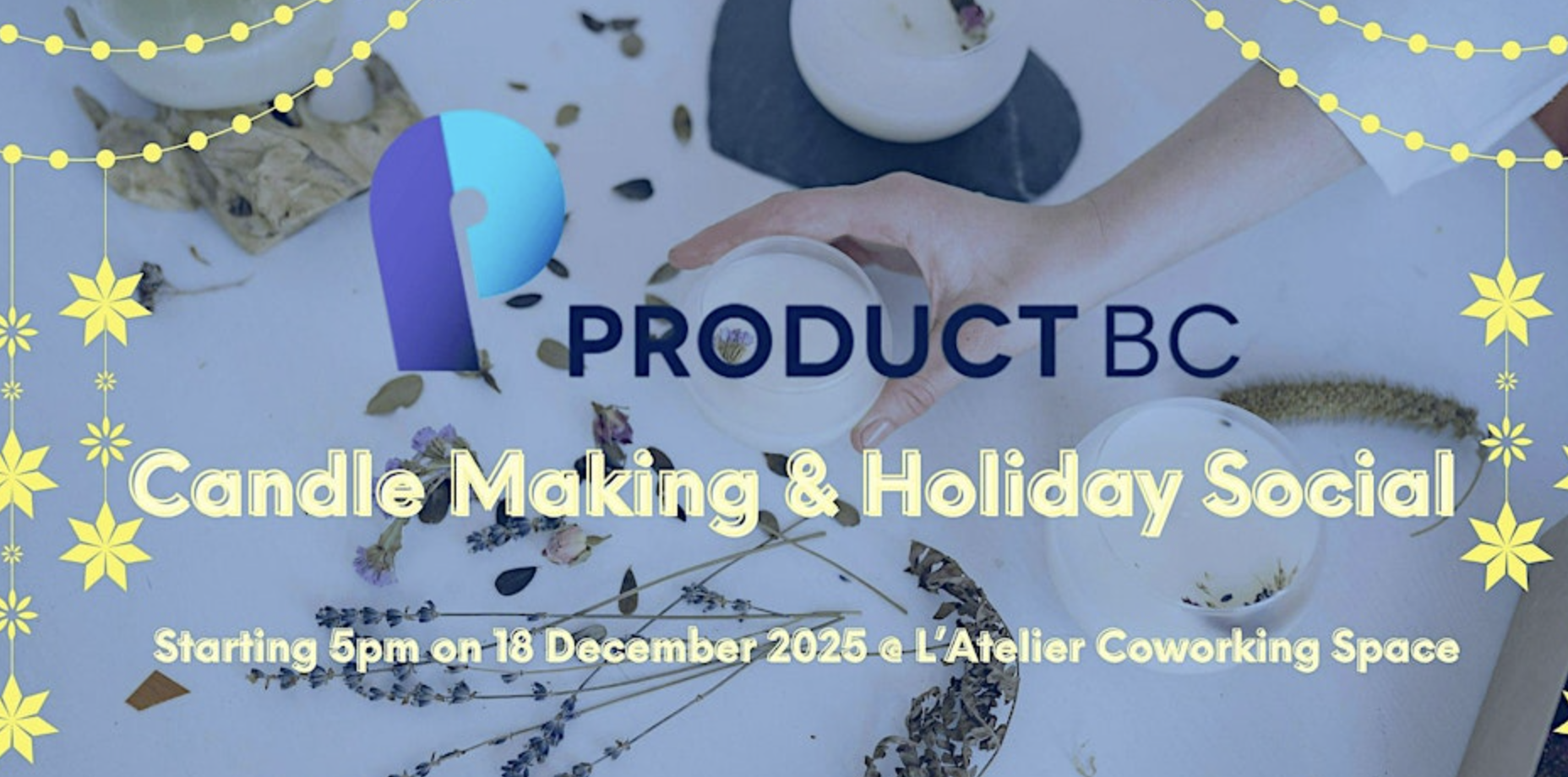 Candle Making and Holiday Social