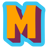 alphabet-yellow-m